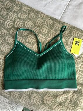 All in motion Green Seamless sports bra